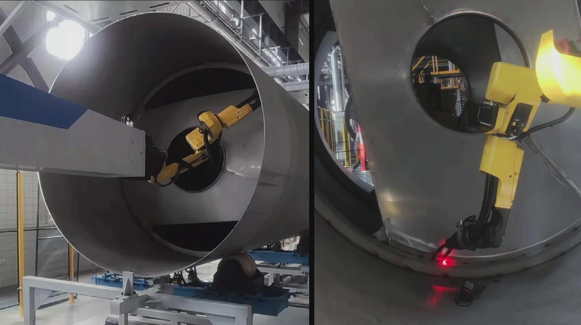 創(chuàng)想智控激光焊縫跟蹤系統(tǒng)在LNG液化天然氣儲罐焊接自動化升級改造的應用